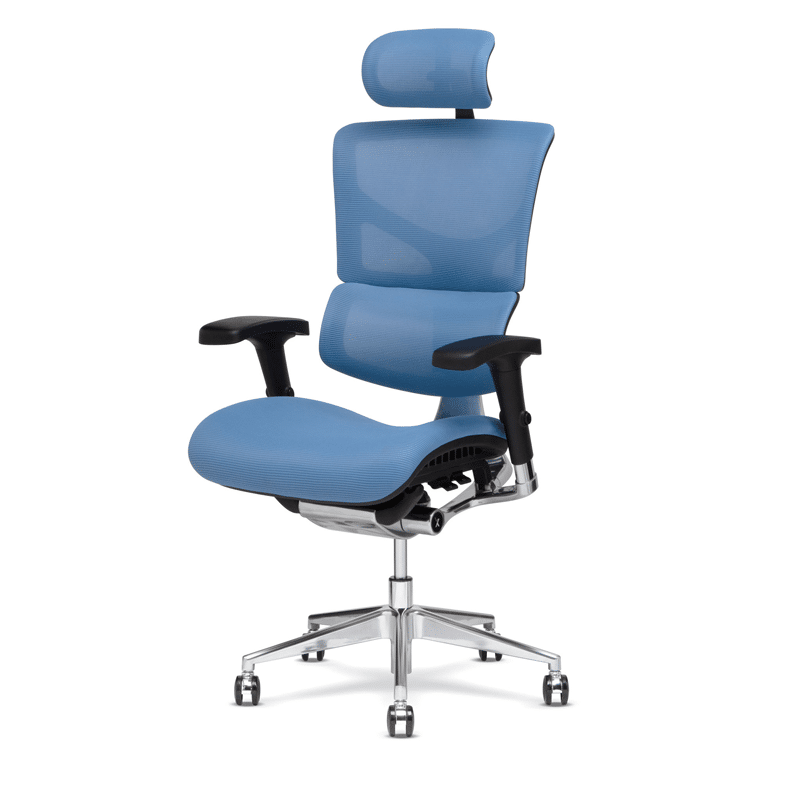 x-chair office chair in blue